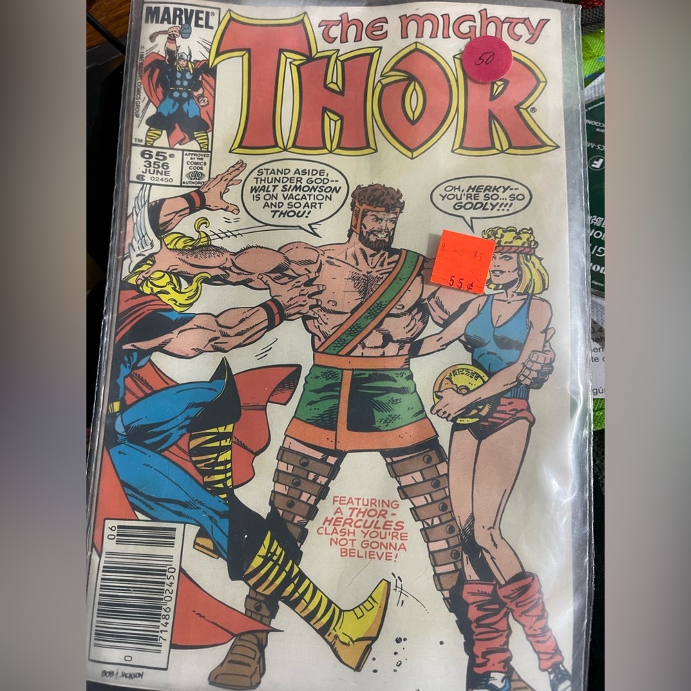 Rare MARVEL 1985 Comic Book-The mighty Thor